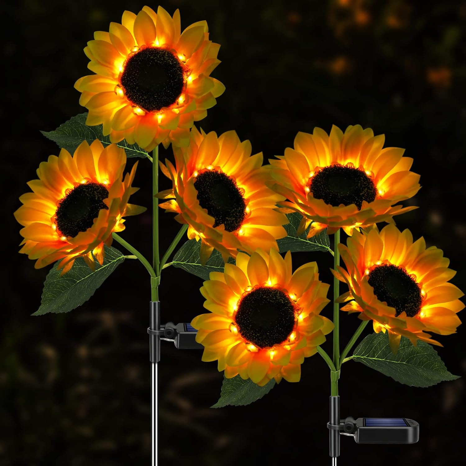 Sunflower Solar Garden Lights